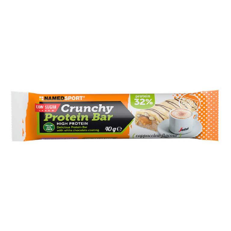 CRUNCHY PROTEINBAR CAPPUCC 40G