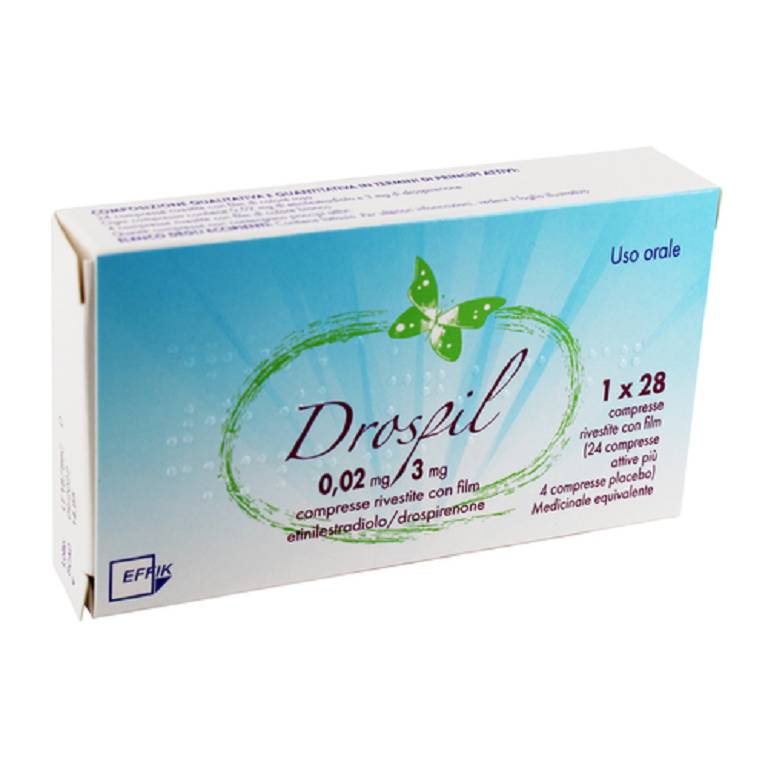 DROSPIL*28CPR RIV 0,02MG+3MG