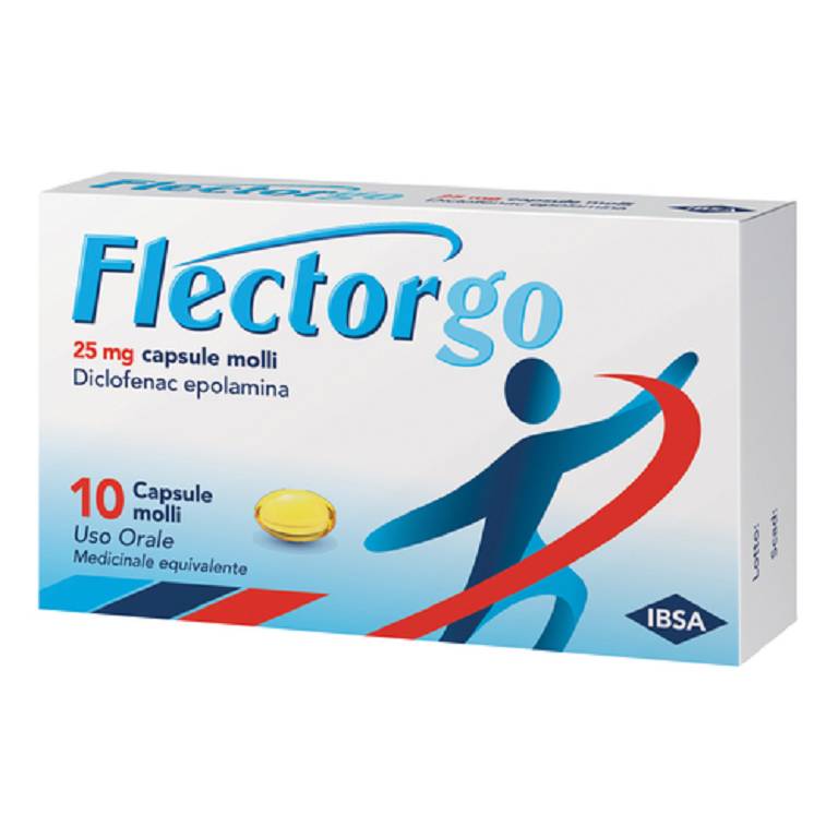 FLECTORGO*10CPS 25MG