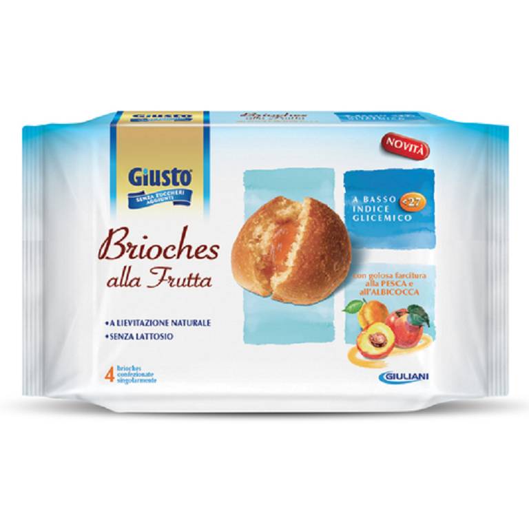 GIUSTO S/ZUCCH BRIOCHE FRUTTA