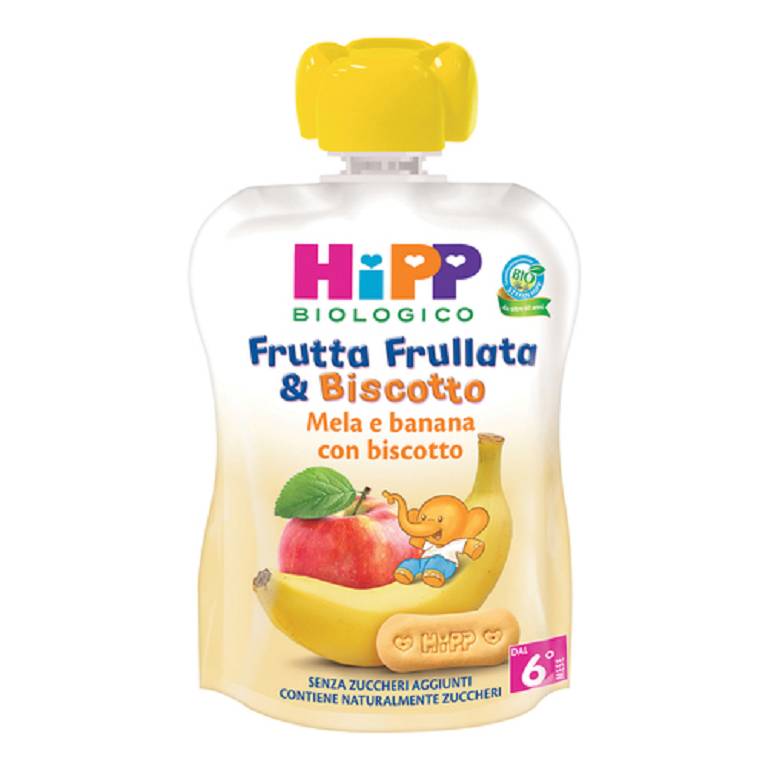 HIPP BIO FRUTTA FRULL&BISC BAN