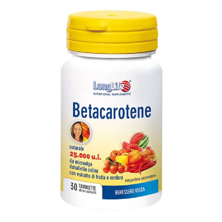 LONGLIFE BETACAROTENE 30TAV