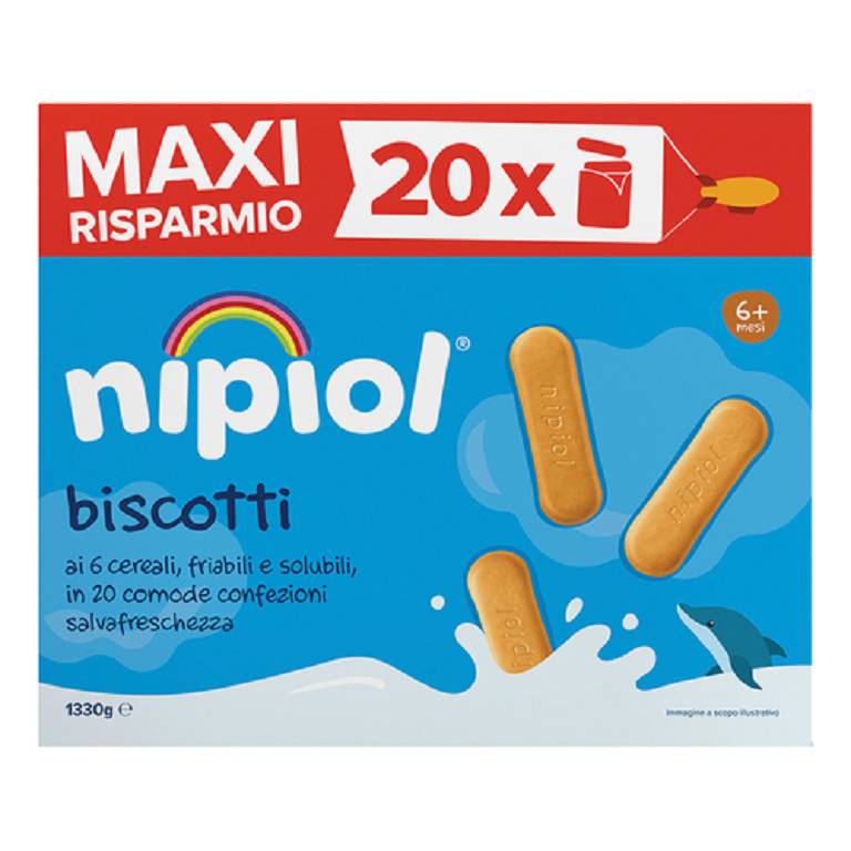 NIPIOL BISCOTTINI 6 CRL 3X360G