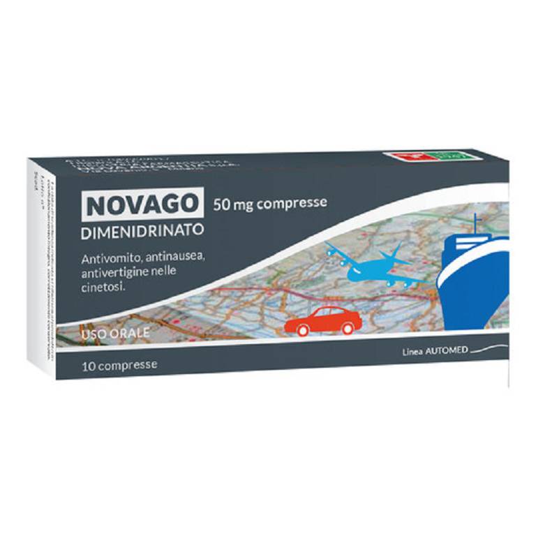 NOVAGO*10CPR 50MG