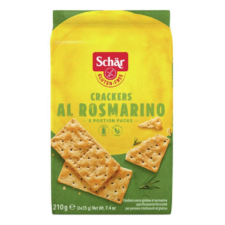 SCHAR CRACKERS ROSMARINO 210G