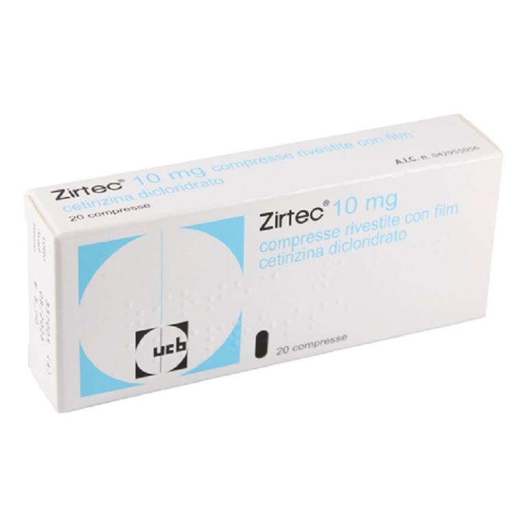 ZIRTEC*20CPR RIV 10MG