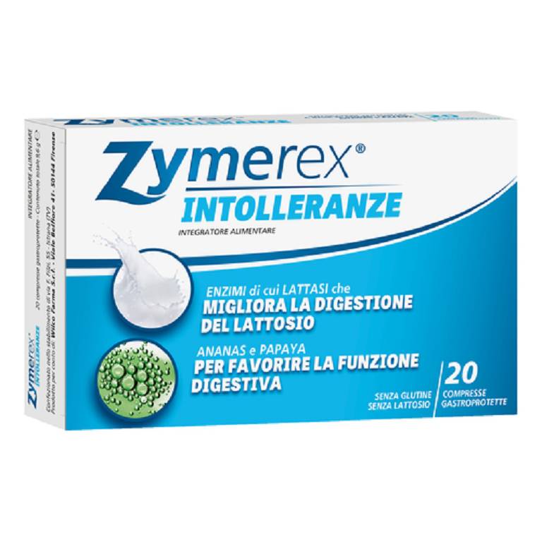 ZYMEREX INTOLLERANZE 20CPR